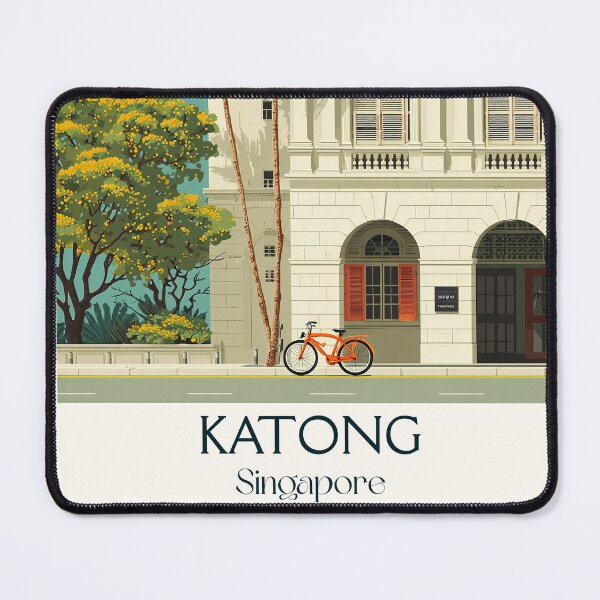 Item preview, Katong Poster – Peranakan House & Sunlit Simplicity designed and sold by TuncGK.