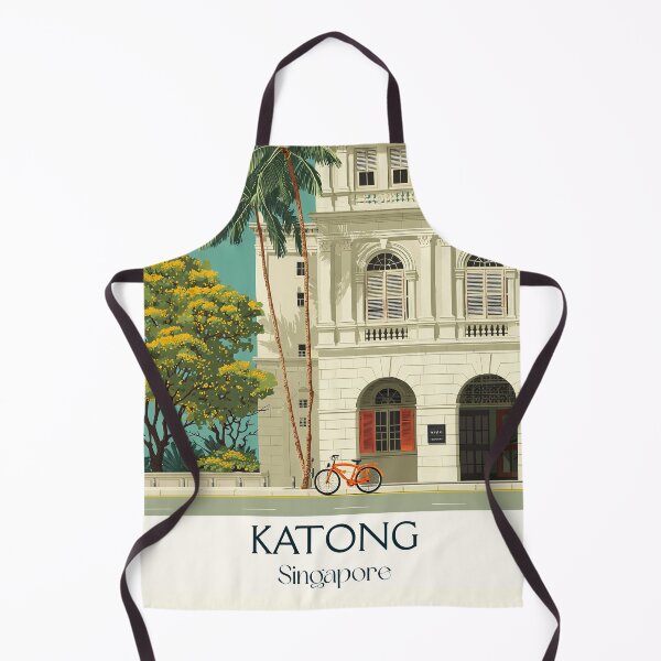Item preview, Katong Poster – Peranakan House & Sunlit Simplicity designed and sold by TuncGK.