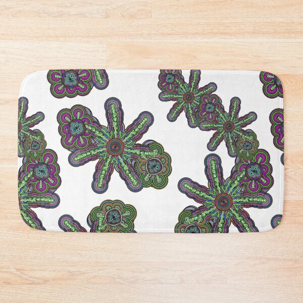Item preview, Cellular Automata Vibrant Abstract Illustration designed and sold by JashJhaveri.