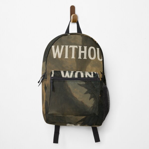 Item preview, "I Won’t Go Out Without a Fight" – Dark Fantasy Warrior Art designed and sold by DamnOspin.