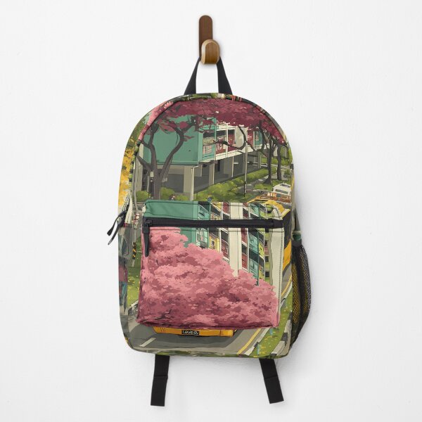Item preview, Ang Mo Kio Poster – Blossoms, Buses & Everyday Beauty designed and sold by TuncGK.