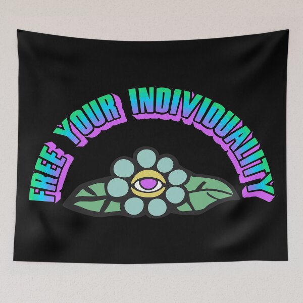Item preview, Mystic Flower with Eye Art – Free Your Individuality designed and sold by Birdyellow.