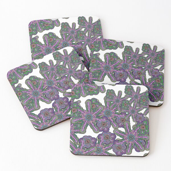 Item preview, Cellular Automata Vibrant Abstract Illustration 2 designed and sold by JashJhaveri.