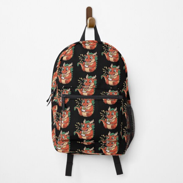 Item preview, Cute Dragon Eating Ramen designed and sold by Claustronautas.