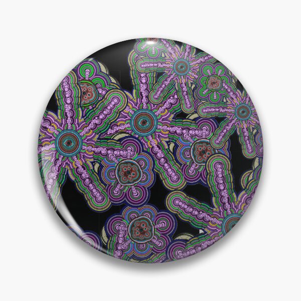 Item preview, Copy of Cellular Automata Vibrant On Black designed and sold by JashJhaveri.