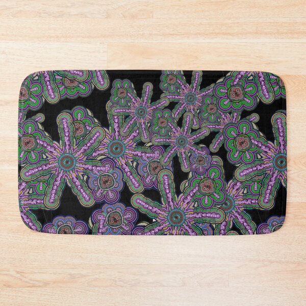 Item preview, Copy of Cellular Automata Vibrant On Black designed and sold by JashJhaveri.
