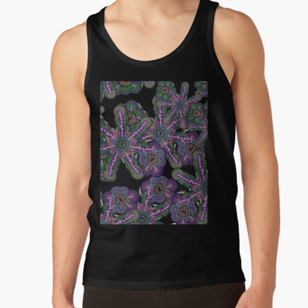 Item preview, Copy of Cellular Automata Vibrant On Black designed and sold by JashJhaveri.
