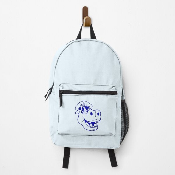 Item preview, Funny Hippo Captain Sails Cute Cartoon Comic designed and sold by shirt-o-mat.