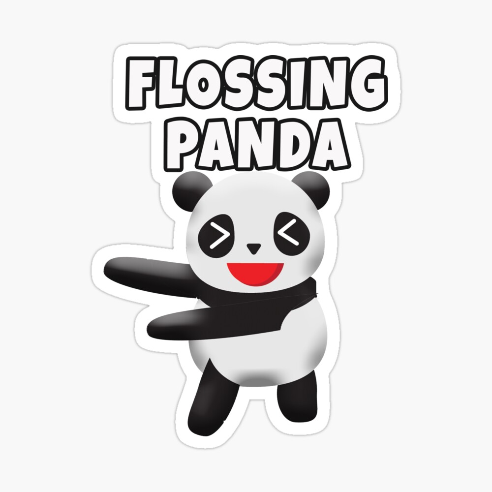 Flossing Panda Dancing Bear Floss Dance Craze Kids T Shirt By