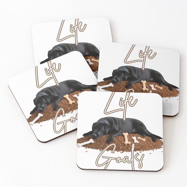 Item preview, Dog - Life Goals designed and sold by SoMToK.