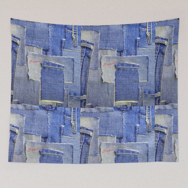 Item preview, Denim Patch designed and sold by LibrosBOOKtique.