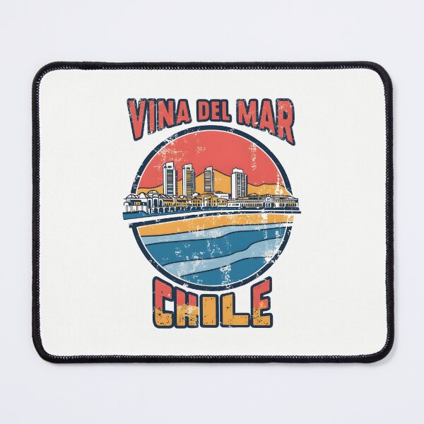 Item preview, A Vintage Travel Illustration of Vina del Mar - Chile  designed and sold by GoodOldVintage.