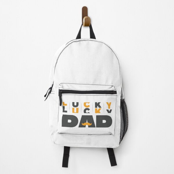 Item preview, Lucky Dad - Father's Day Gift ,Yellow Shirt designed and sold by PixelGrafiks.