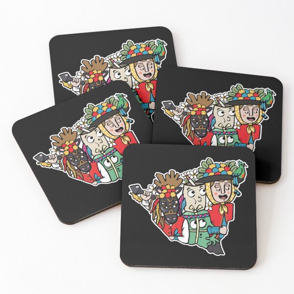 Item preview, Map of Nicaragua With El Gueguense And Nacatamal designed and sold by Claustronautas.