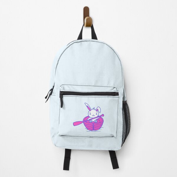 Item preview, Cute Rabbit Bunny Paddles Rowing Boat Love Comic designed and sold by shirt-o-mat.