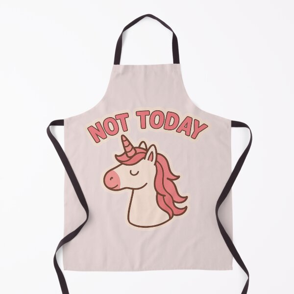Item preview, NOT TODAY UNICORN designed and sold by HeavensRoom777.