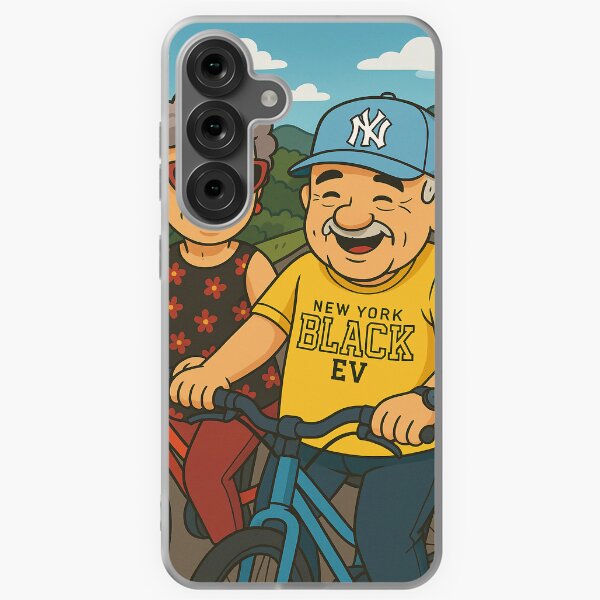 Item preview, Grandparents riding bicycles designed and sold by GARAPROMOCIONES.