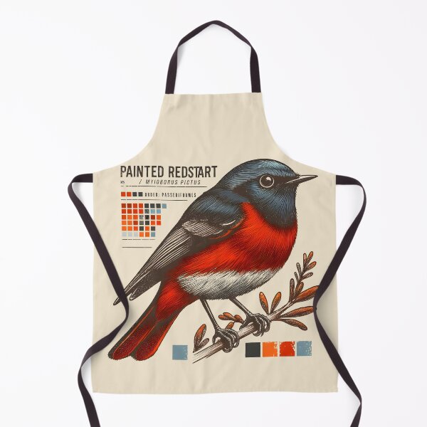 Item preview, Painted Redstart 2 designed and sold by theAVIARY7.