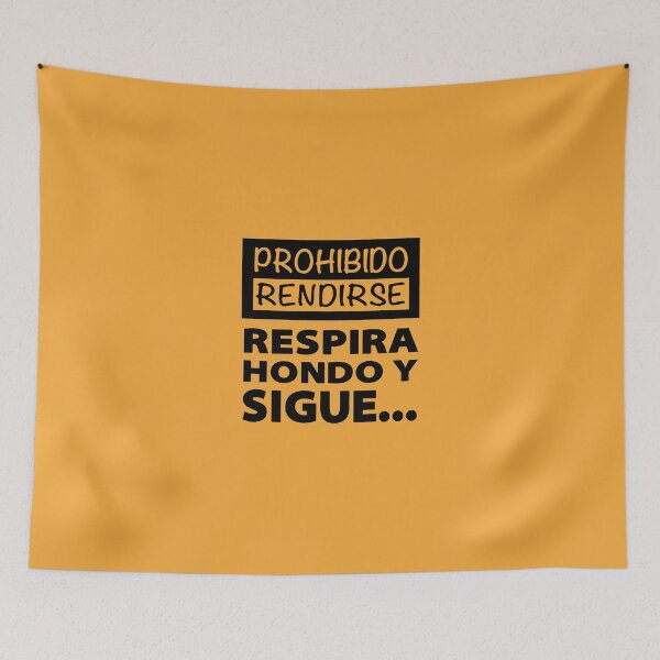 Item preview, It is forbidden to give up, take a deep breath and continue. designed and sold by rubenarocho.