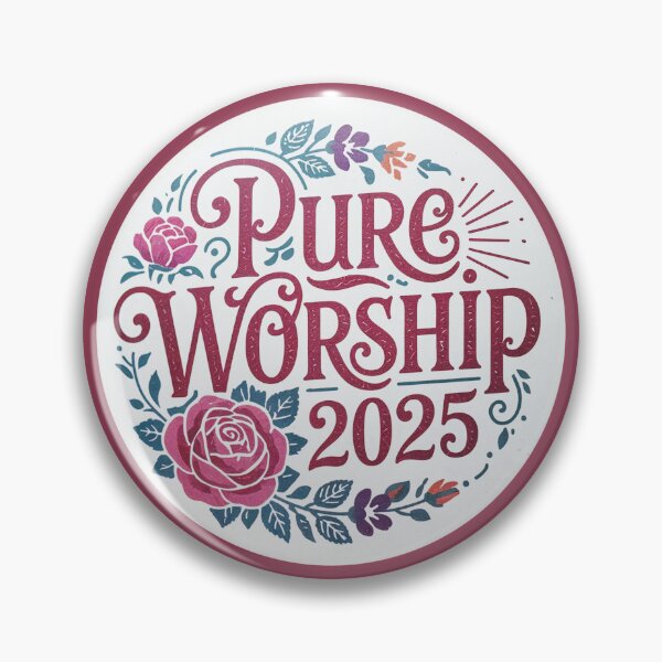 Item preview, Pure Worship 2025 JW Gifts Floral designed and sold by stickersworld31.