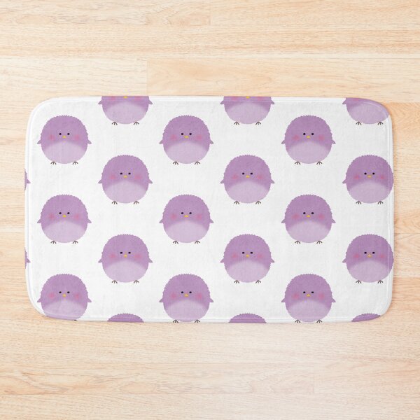 Item preview, Round Purple Kawaii Bird – Cute Chubby Chirp designed and sold by Blueprint&co.