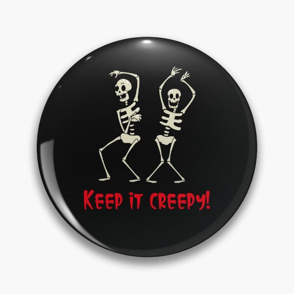 Item preview, Keep it Creepy Dancing Skeletons Halloween Design designed and sold by PureGoldDesigns.