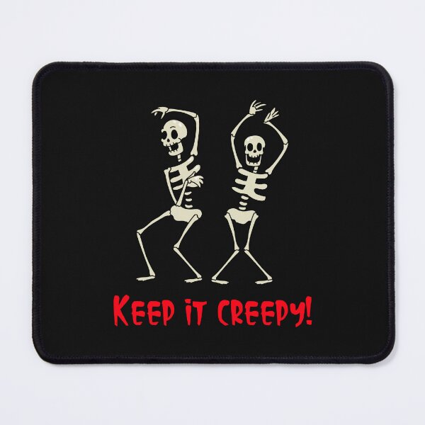 Item preview, Keep it Creepy Dancing Skeletons Halloween Design designed and sold by PureGoldDesigns.