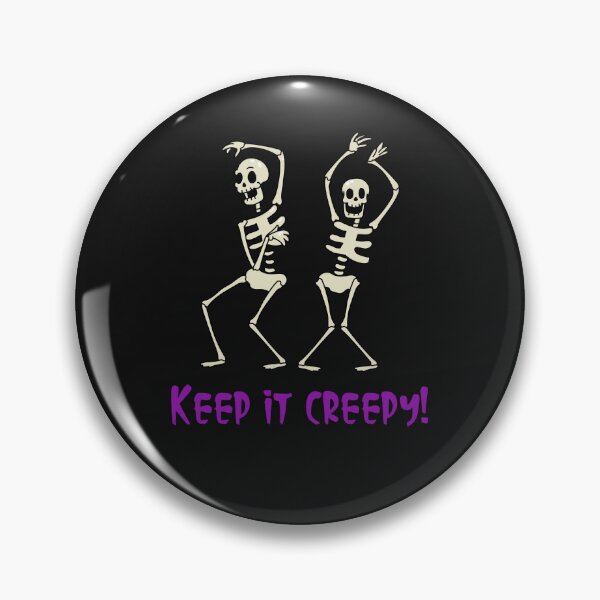 Item preview, Keep it Creepy Dancing Skeletons Halloween Design designed and sold by PureGoldDesigns.