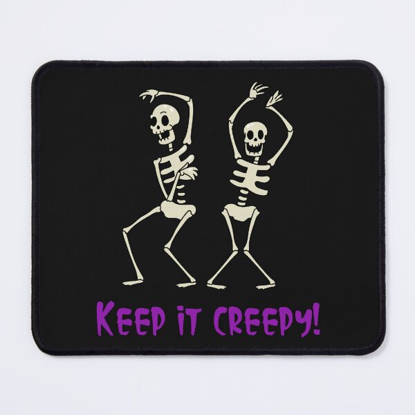 Item preview, Keep it Creepy Dancing Skeletons Halloween Design designed and sold by PureGoldDesigns.