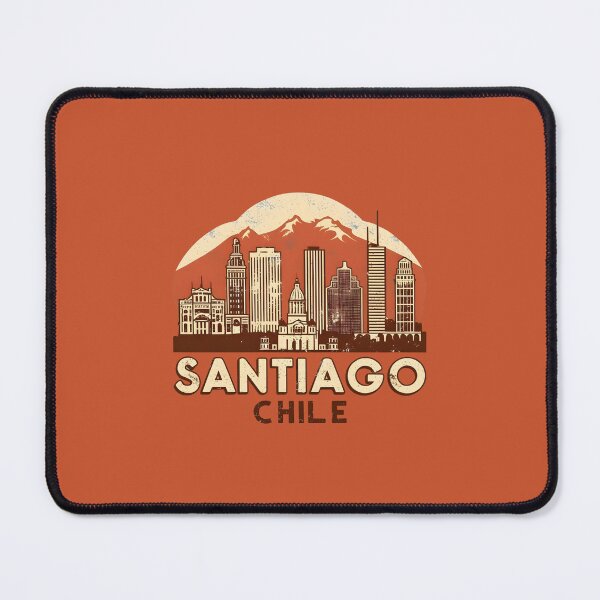 Item preview, A Vintage Travel Illustration of Santiago - Chile  designed and sold by GoodOldVintage.