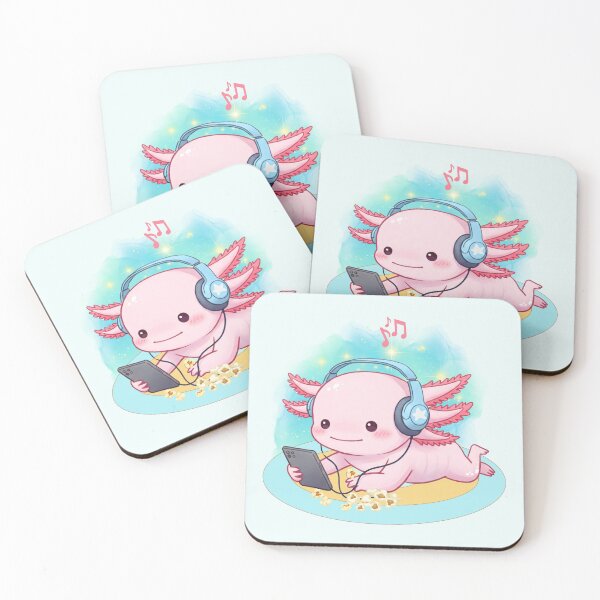 Item preview, Relaxing Axolotl Music Break designed and sold by Claustronautas.