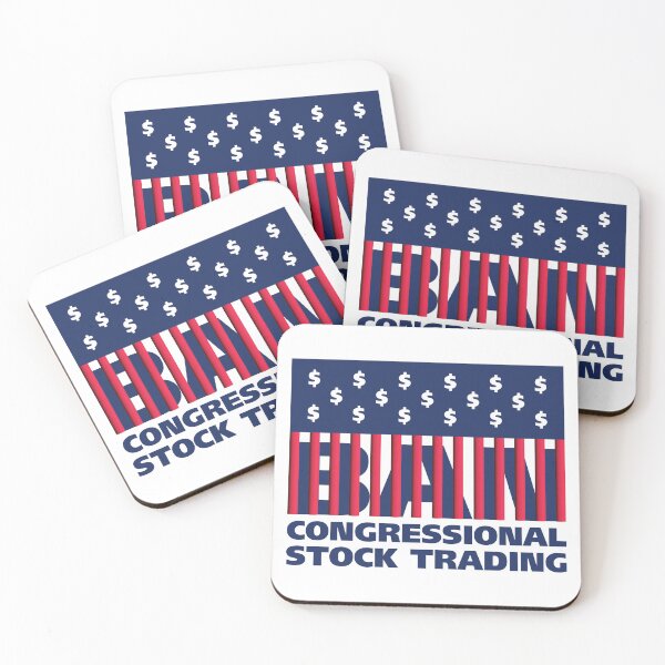 Item preview, Ban Congressional Stock Trading designed and sold by Winner Chicken Dinner Designs.