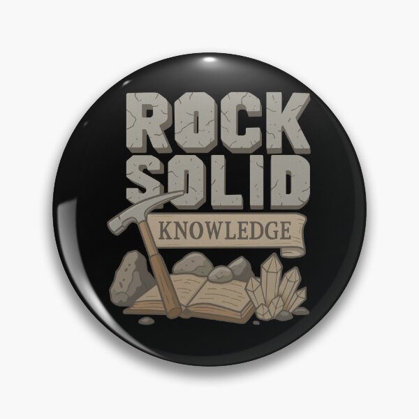 Item preview, Rock Solid Knowledge - Geology-Inspired designed and sold by LadyInEverGreen.