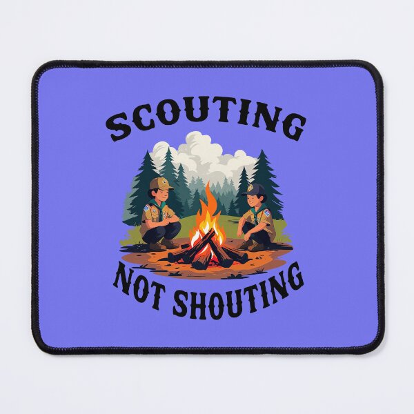 Item preview, SCOUTING NOT SHOUTING 2 designed and sold by DigitalandPhoto.