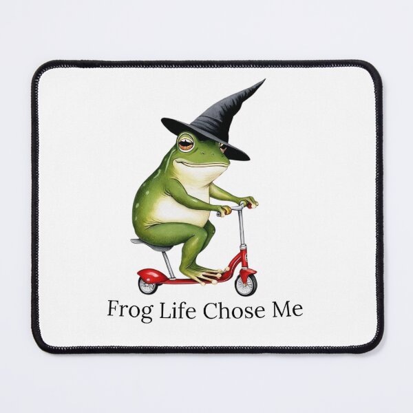 Item preview,  Frog Life Chose Me - Funny Frog Quote T-Shirt designed and sold by TheMysticNook.