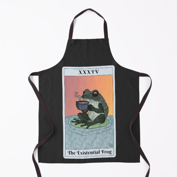 Item preview, The Existential Frog Tarot Card designed and sold by Marguerite Artistry.