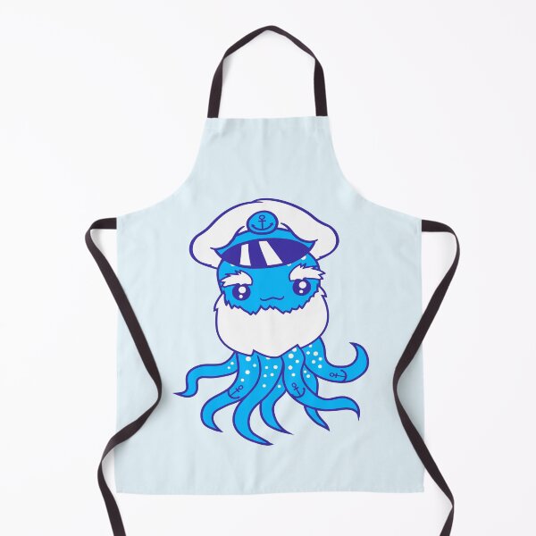 Item preview, Old Octopus Octopus Cephalopod Funny Captain Squid designed and sold by shirt-o-mat.