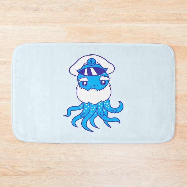 Item preview, Old Octopus Octopus Cephalopod Funny Captain Squid designed and sold by shirt-o-mat.