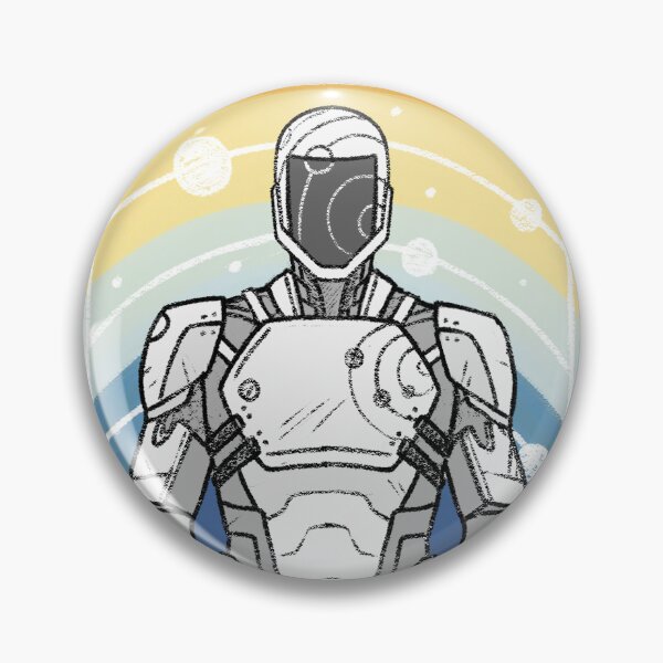 Item preview, aroace murderbot designed and sold by Laya Rose.