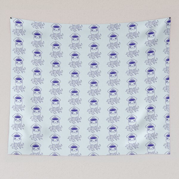 Item preview, Old Octopus Octopus Cephalopod Funny Captain Squid designed and sold by shirt-o-mat.