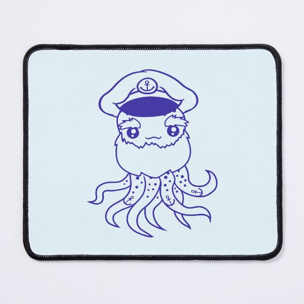 Item preview, Old Octopus Octopus Cephalopod Funny Captain Squid designed and sold by shirt-o-mat.