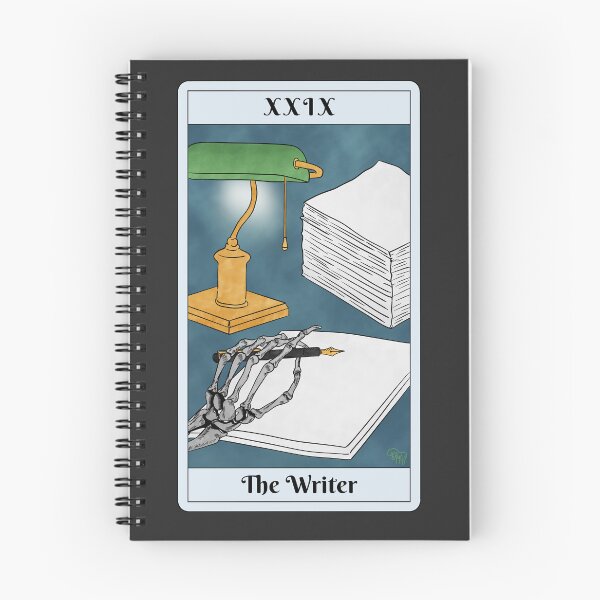 Item preview, The Writer (pen and paper) Tarot Card designed and sold by Marguerite Artistry.