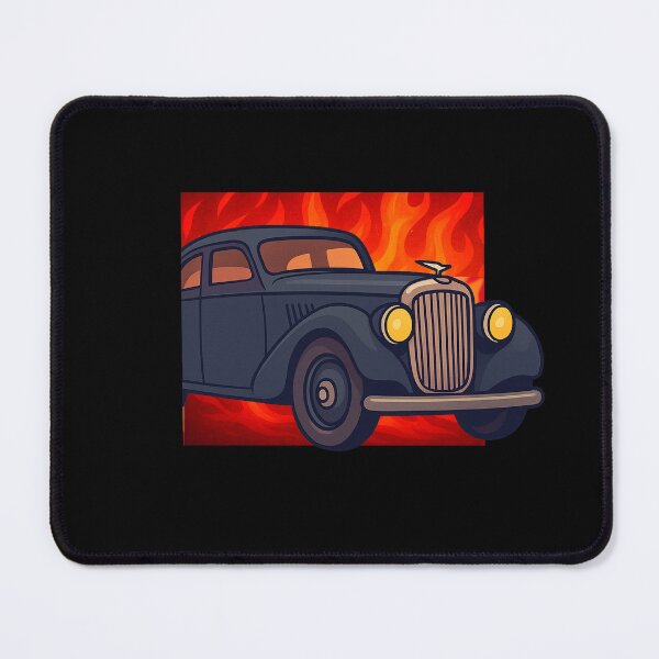 Item preview, Burning Car designed and sold by sneebudle.