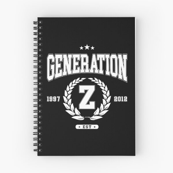 Artikelvorschau, Generation Z Vintage College Weißer Text entworfen und verkauft von reka-designs.