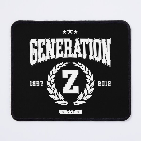 Item preview, Generation Z Vintage College White Text designed and sold by reka-designs.