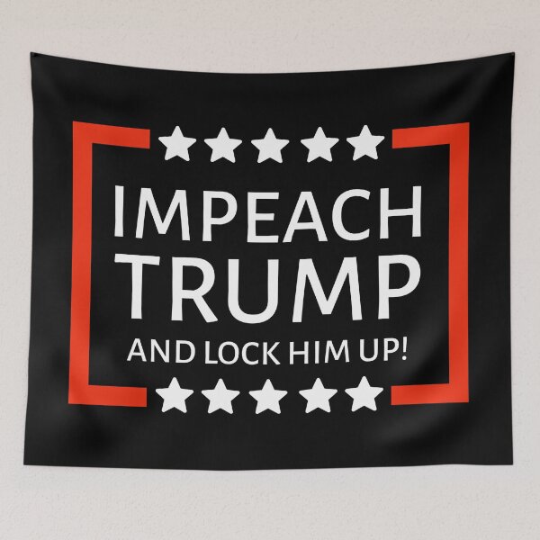 Item preview, Impeach Trump and lock him up.  designed and sold by Rachel the Artist .
