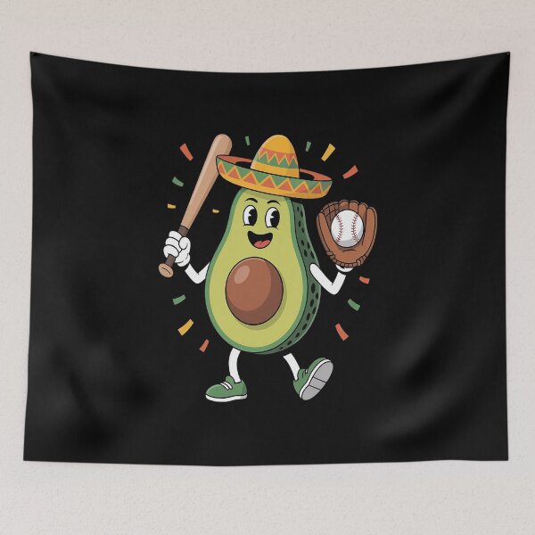 Item preview, Avocado Baseball Cinco De Mayo Funny Avogato Mexican Fiesta designed and sold by MAKOPOKOShop.