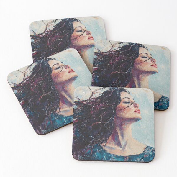 Item preview, Hair in the Wind by Elin Norrgård designed and sold by VelvetEchoArt.