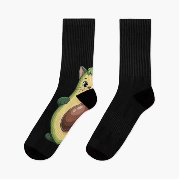 Item preview, Avogato Funny Avocado Cat Vegetarian Vegan designed and sold by MAKOPOKOShop.