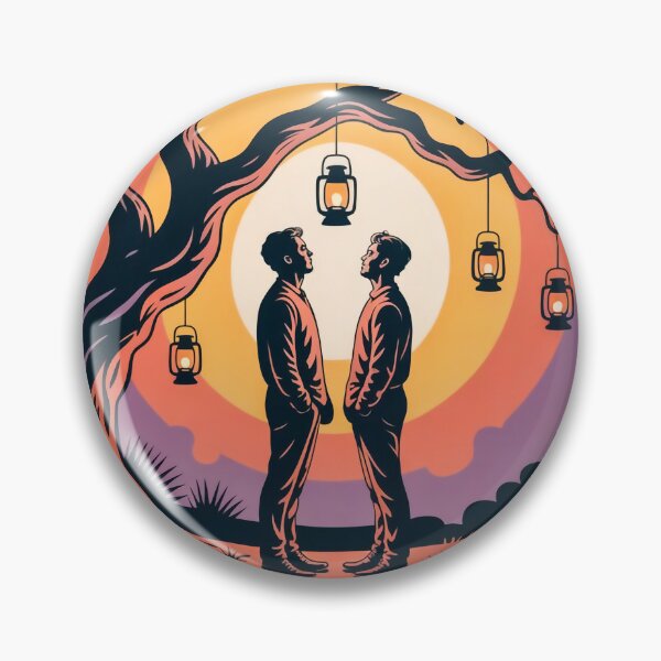 Item preview, Savannah Glow - Arte de una historia de amor gay iluminada por faroles designed and sold by DesignAnother.